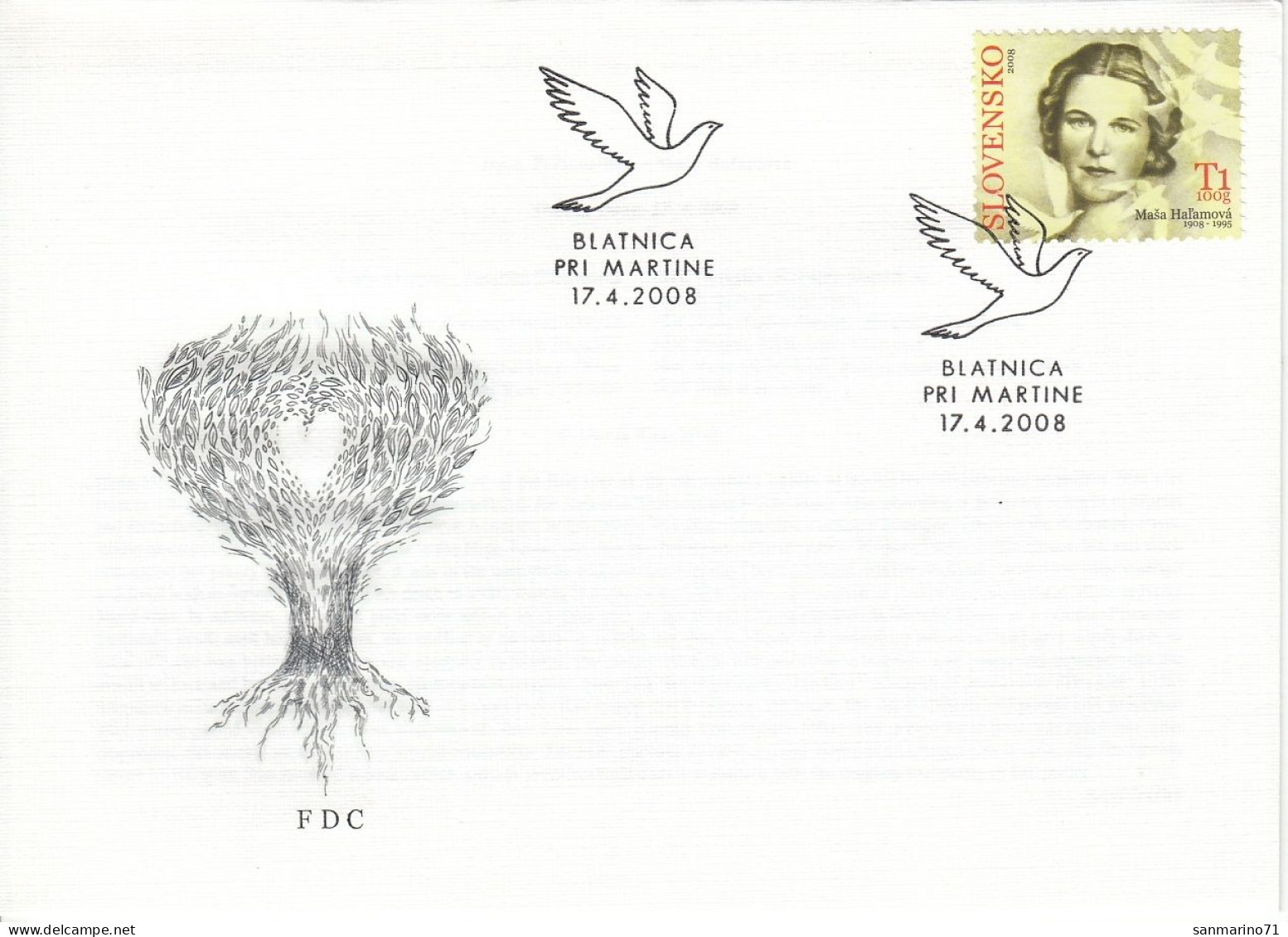 FDC SLOVAKIA 578 - FDC