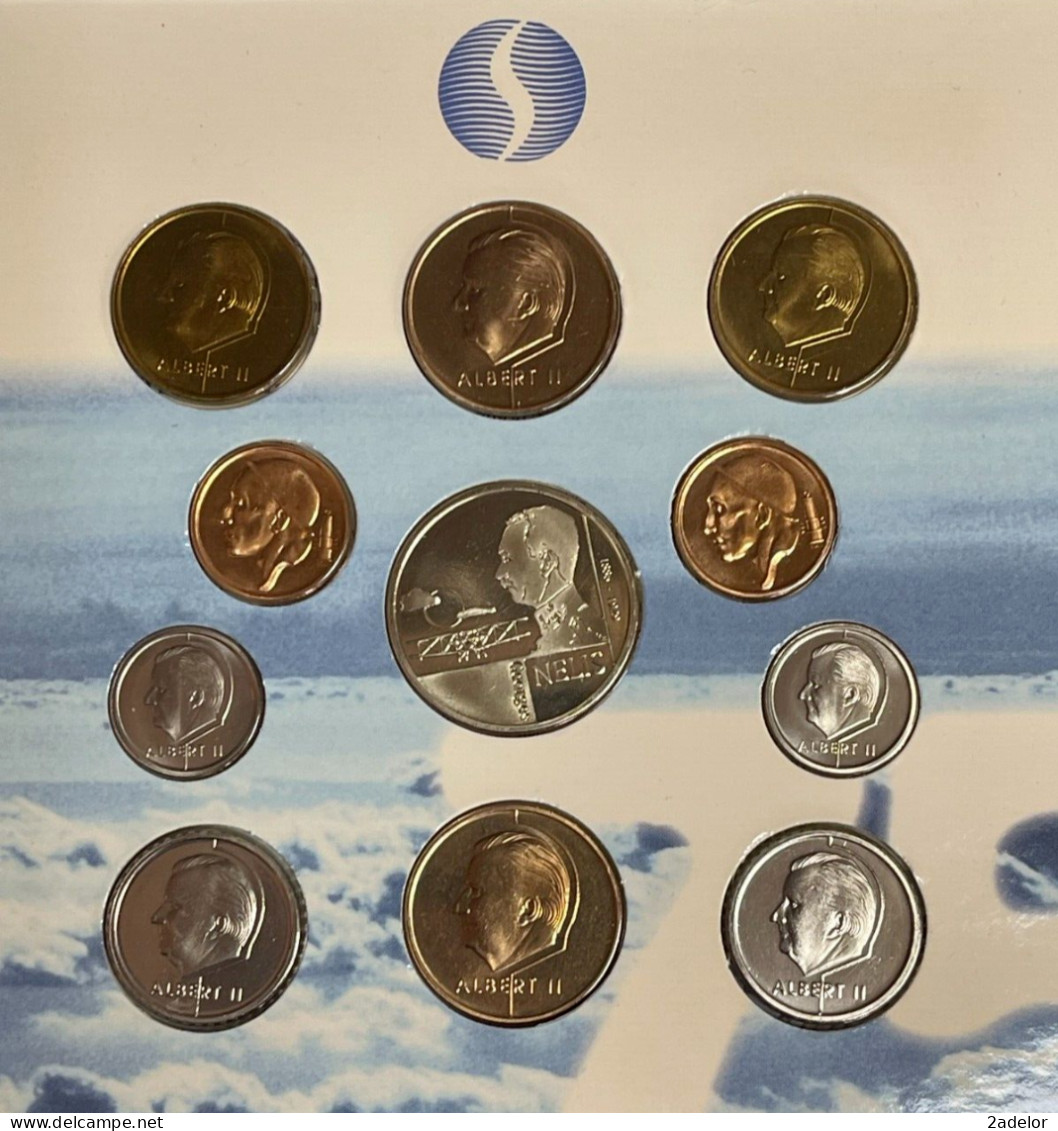 Beau Coffret Du Royaume De Belgique, Fleurs De Coins 1998, 75 Ans De La Sabena - Collezioni