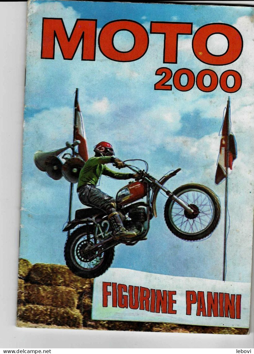 PANINI « Moto 2000 » - Album INcomplet Uniquement Pour Récupérer Les 133 Chromos - Albums & Katalogus