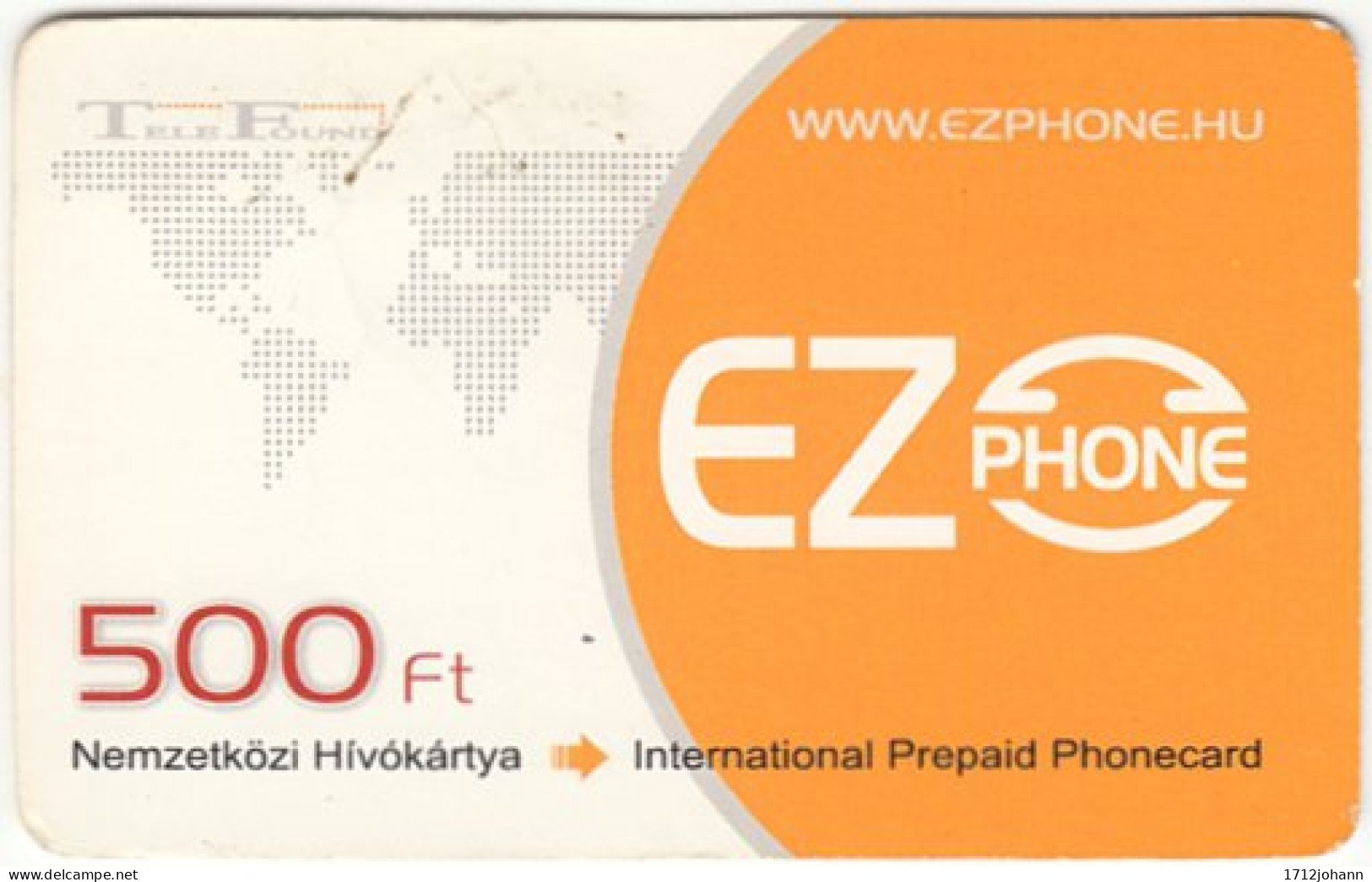 HUNGARY E-396 Prepaid EZPhone - Used - Ungarn