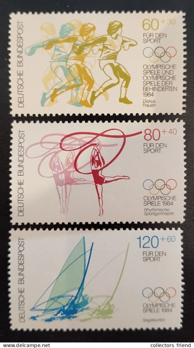 Germany BRD - Olympia Olimpiques Olympic Games - Los Angeles '84 - MNH** - Summer 1984: Los Angeles