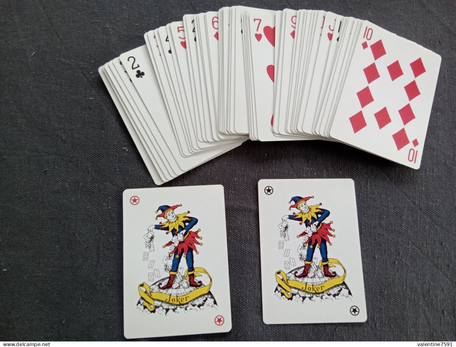 Jeu De 52   Cartes "  BLACK JACK  ’ Made In Belgium By Carta Mundi,  Bon état     Net  6 - Playing Cards (classic)