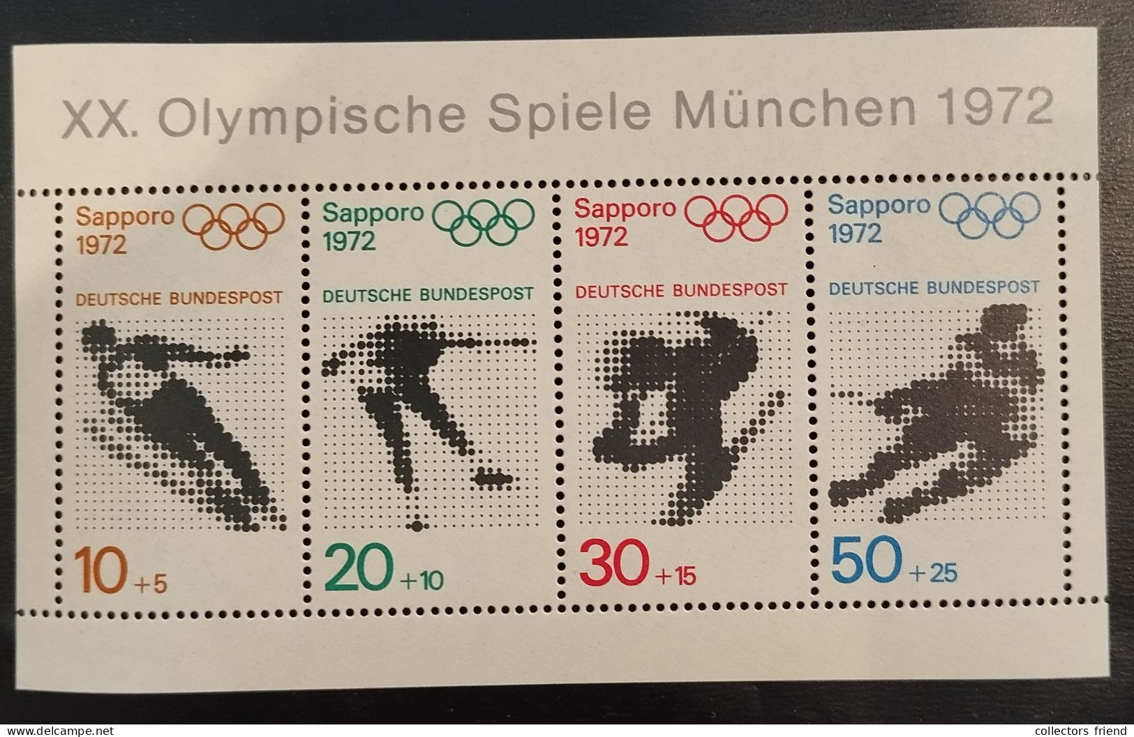 Germany BRD - Olympia Olimpiques Olympic Games - Sapporo '72 - Block 6 - MNH** - Winter 1972: Sapporo