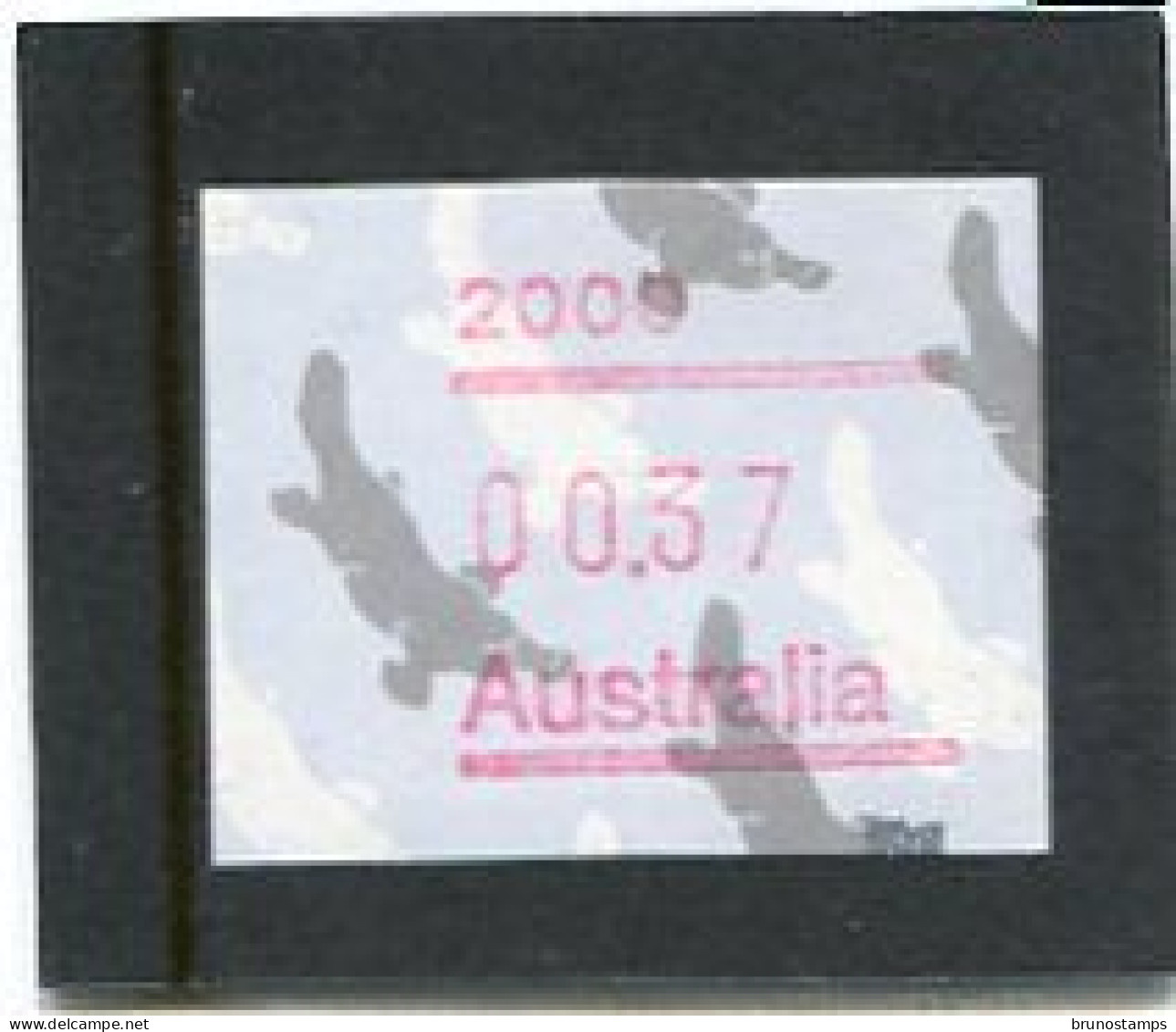 AUSTRALIA - 1987   37c  FRAMA  PLATYPUS  POSTCODE  2000 (SYDNEY)  FINE USED - Viñetas De Franqueo [ATM]