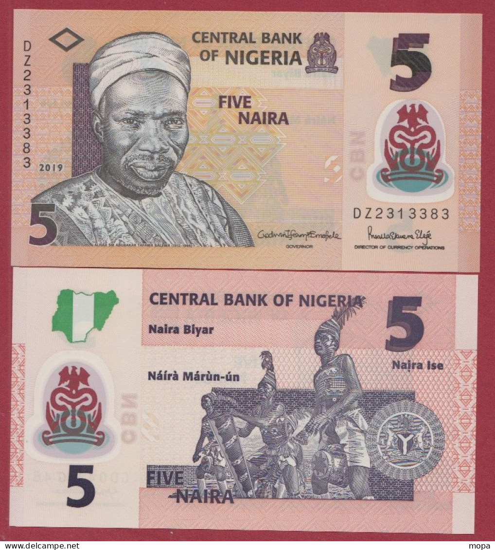 Nigéria- 5 Naira ----2019---UNC---(467) - Nigeria