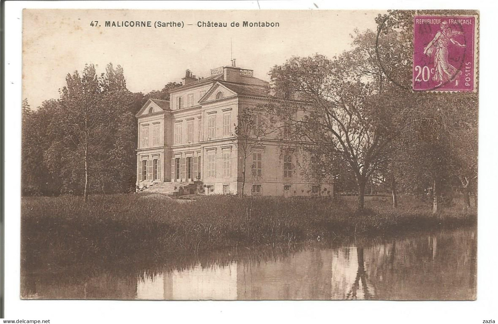 72.385 / MALICORNE - Château De Montabon - Malicorne Sur Sarthe