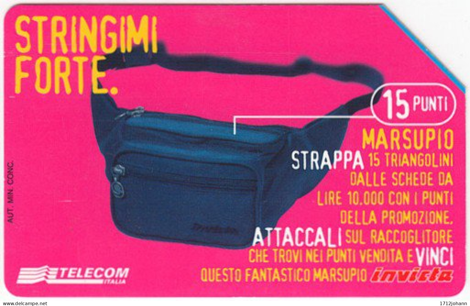 ITALY A-902 Magnetic SIP - (10.000 L) Exp. 31.12.00 - Used - Public Practical Advertising