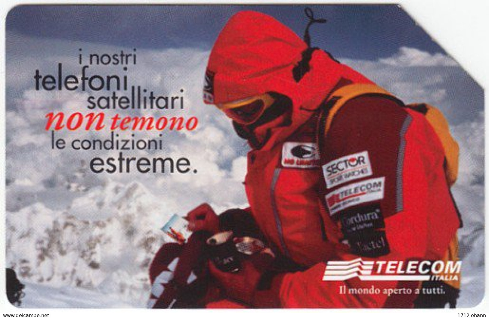 ITALY A-906 Magnetic SIP - Sport, Mountain Climbing - (10.000 L) Exp. 31.12.00 - Used - Öff. Sonderausgaben