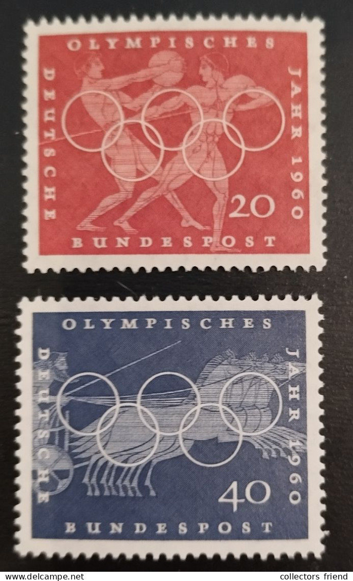 Germany BRD - Olympia Olimpiques Olympic Games - ROME '60 - Mi. 332/35 - MNH** - Verano 1960: Roma