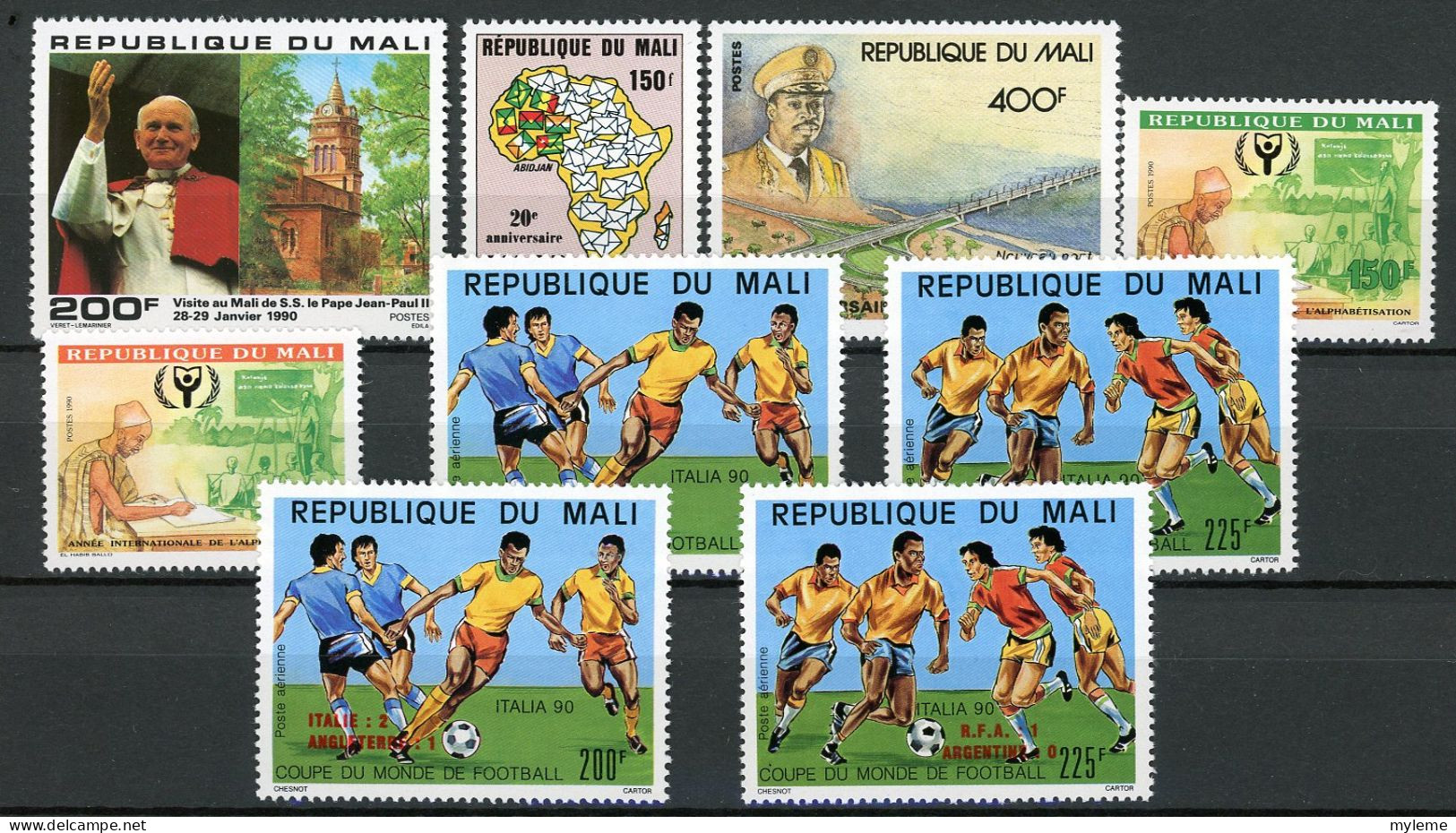 BC-5 Mali N° Année 1990 Complète En Timbres + PA **. A Saisir !! - Mali (1959-...)