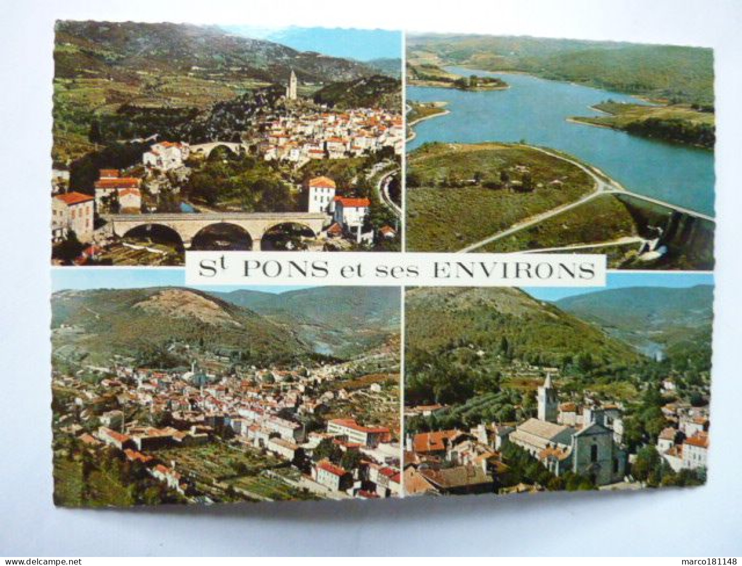 St Pons Et Ses Environs - Multi Vues - Saint-Pons-de-Thomières