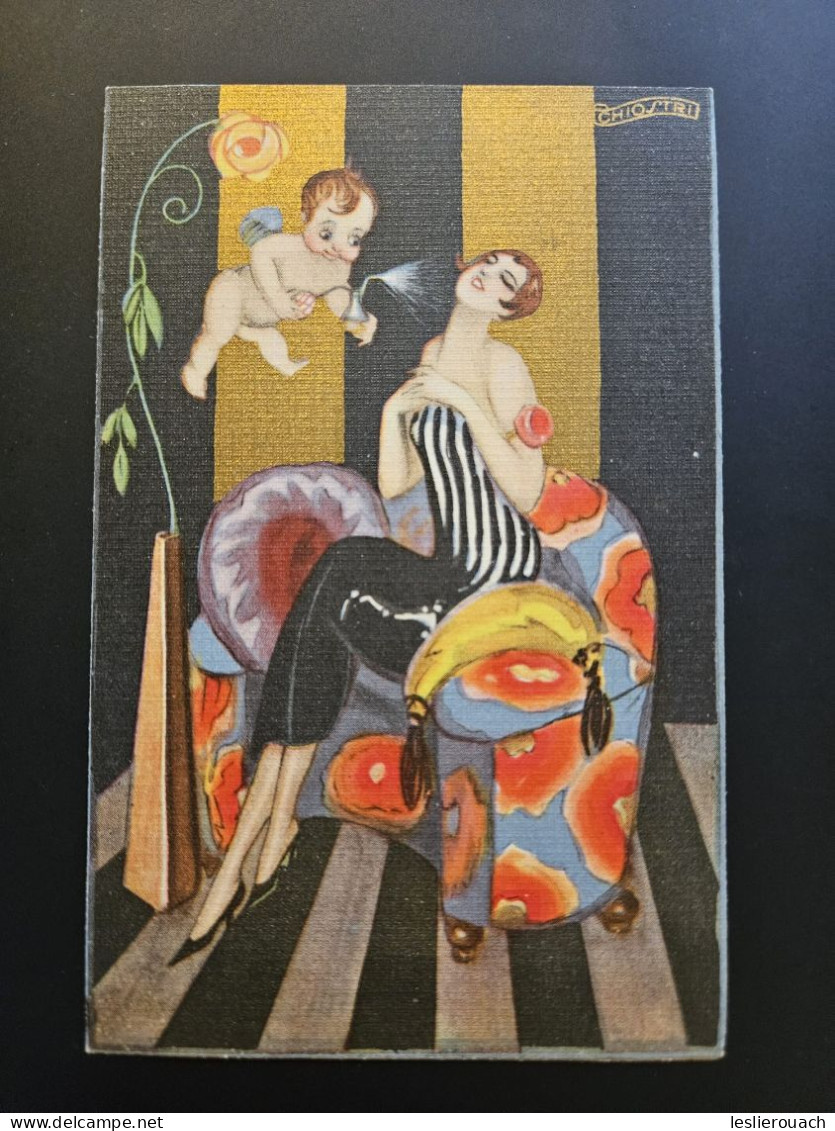Carte Postale Illustrée ART DECO Carlo Chiostri N°245 - Chiostri, Carlo