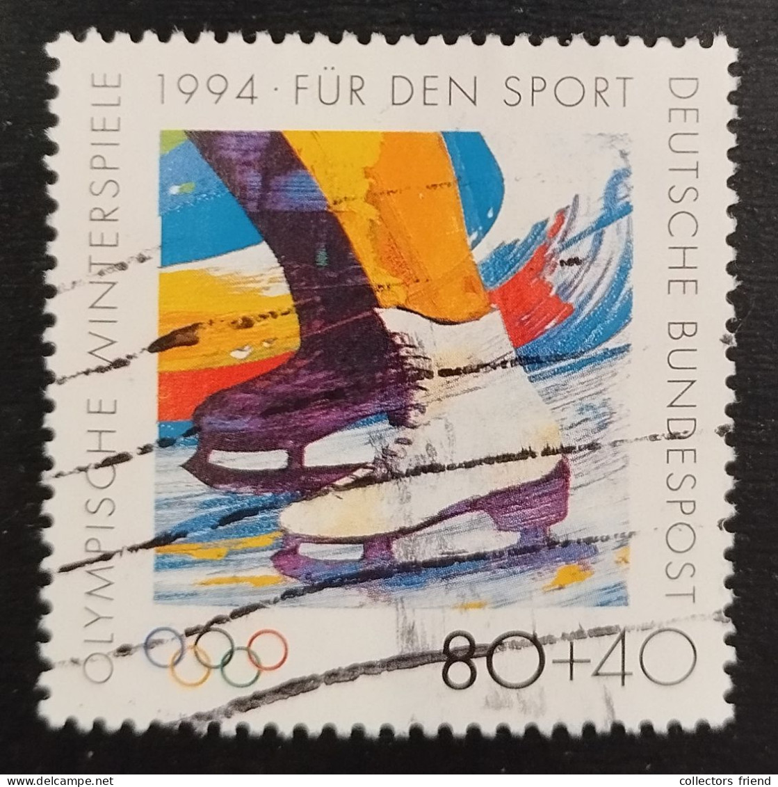 Germany BRD - Olympia Olimpiques Olympic Games - Lillehammer '94 - Mi. 1720 - Used - Winter 1994: Lillehammer