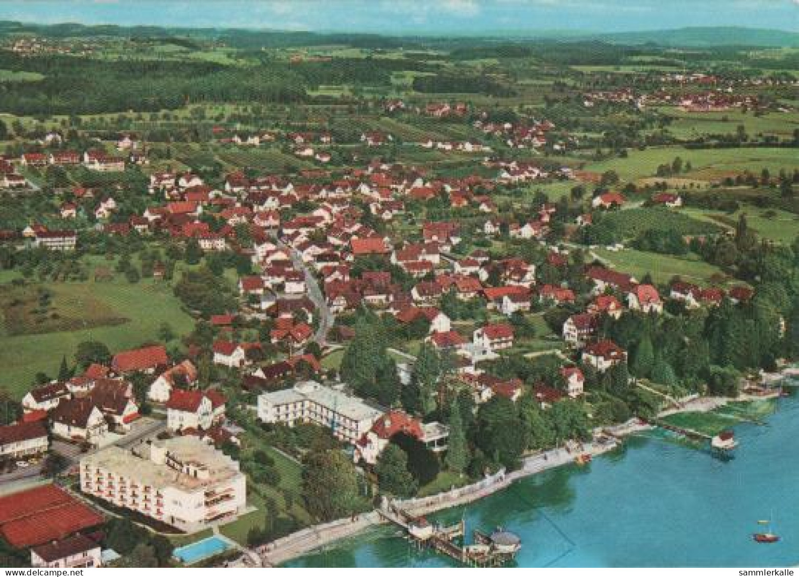 10859 - Wasserburg Bodensee Luftbild - 1977 - Wasserburg (Bodensee)