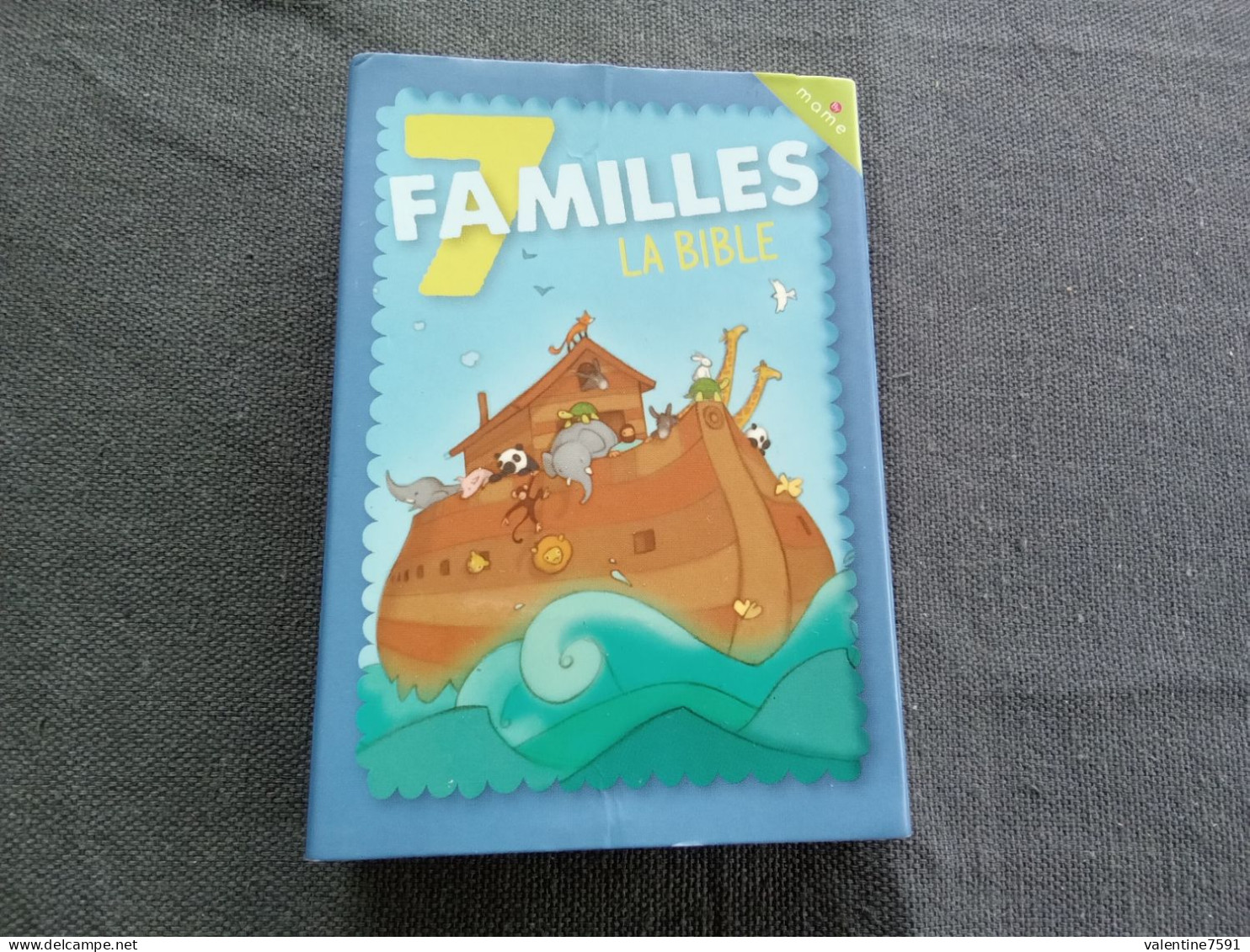 Jeu De 7 Familles  "  LA BIBLE ’  Dans Coffret     Bon état     Net  5 - Speelkaarten