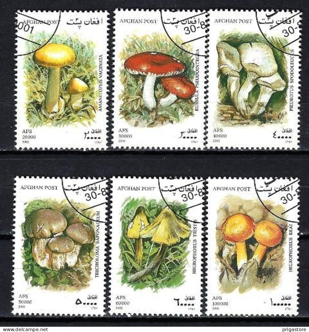 Champignons Afghanistan 2001 (41) Yvert N° Non Répertorié Oblitérés Used - Mushrooms