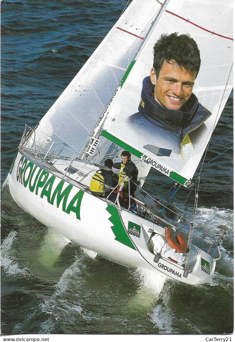 CPM. VOILE. FRANCK CAMMAS. SKIPPER GROUPAMA. - Sailing