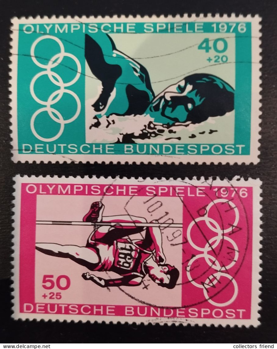 Germany BRD - Olympia Olimpiques Olympic Games - Montreal '76 - Mi. 886/887 - Used - Sommer 1976: Montreal