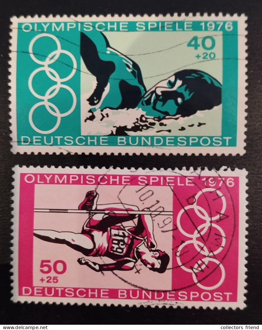 Germany BRD - Olympia Olimpiques Olympic Games - Montreal '76 - Mi. 886/887 - Used - Verano 1976: Montréal