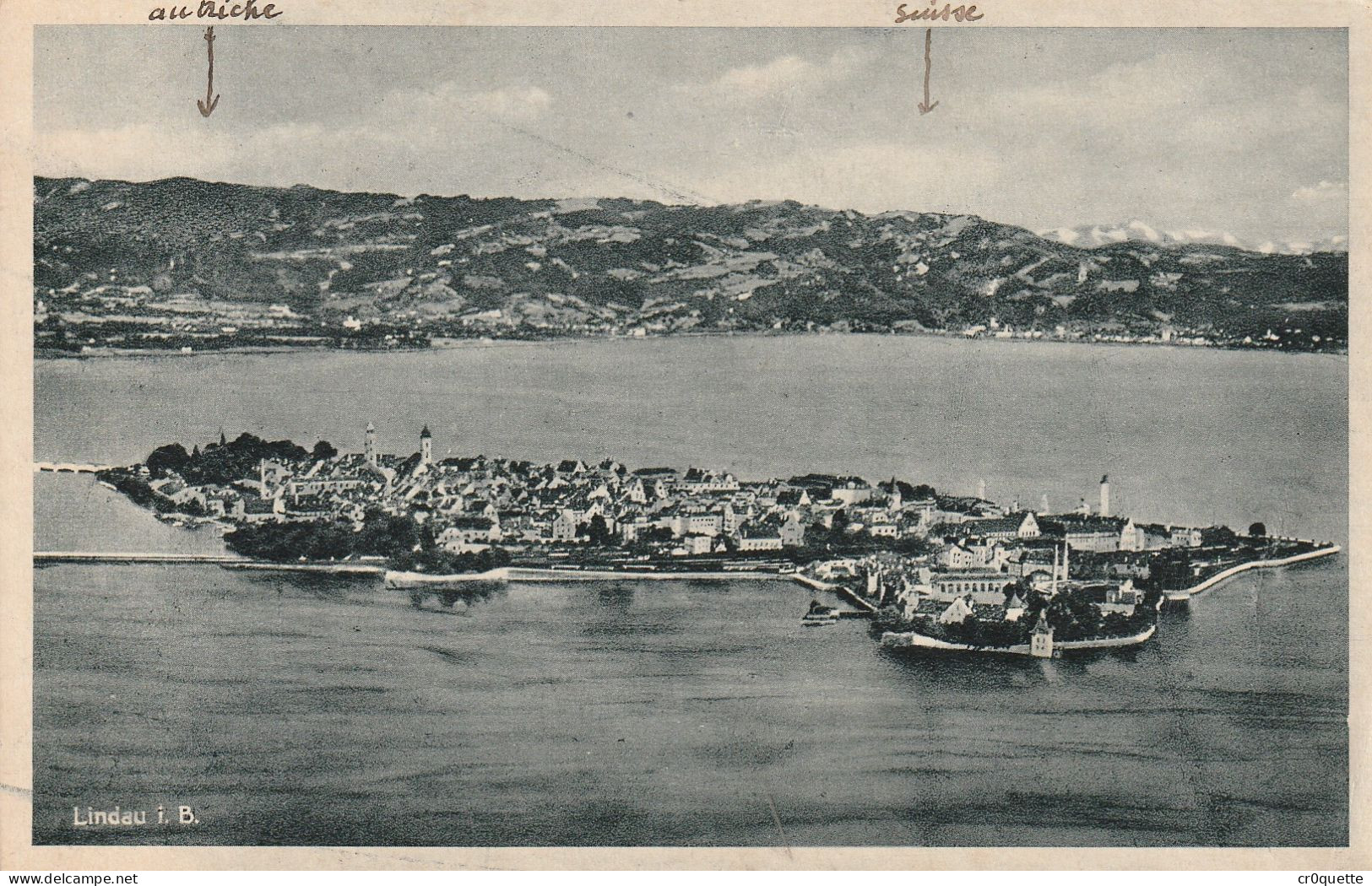 # ALLEMAGNE - LINDAU / PANORAMA Vers 1945 - Lindau A. Bodensee