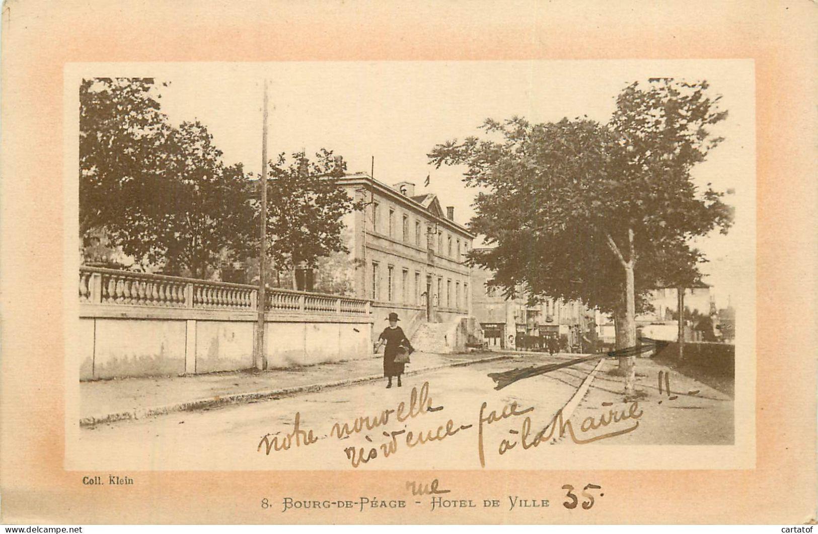 BOURG DE PEAGE . Hôtel De Ville .  - Bourg-de-Péage