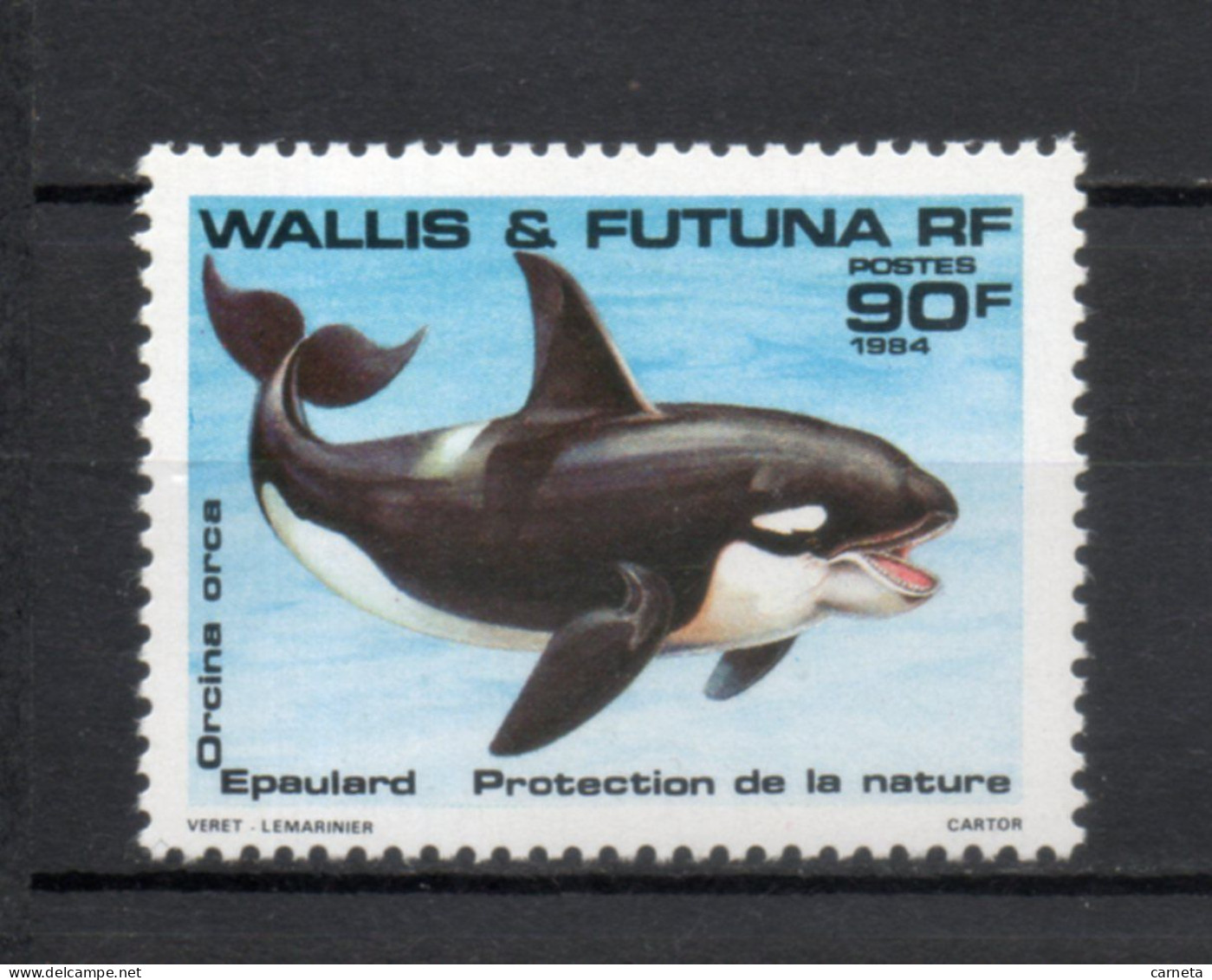 WALLIS ET FUTUNA N° 320   NEUF SANS CHARNIERE COTE 3.00€    ANIMAUX FAUNE - Ungebraucht