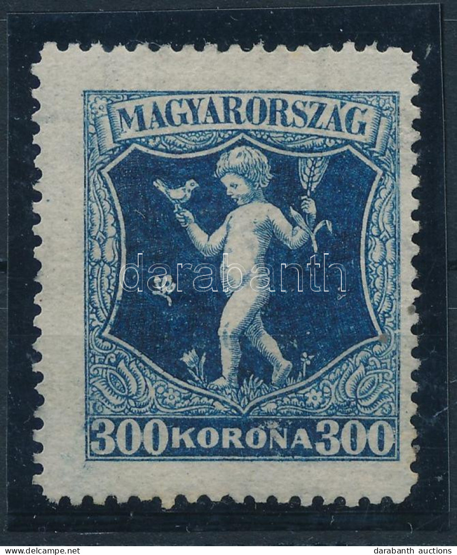 ** 1924 Jótékonyság 300K 11 1/2 Fogazással (10.000) - Andere & Zonder Classificatie