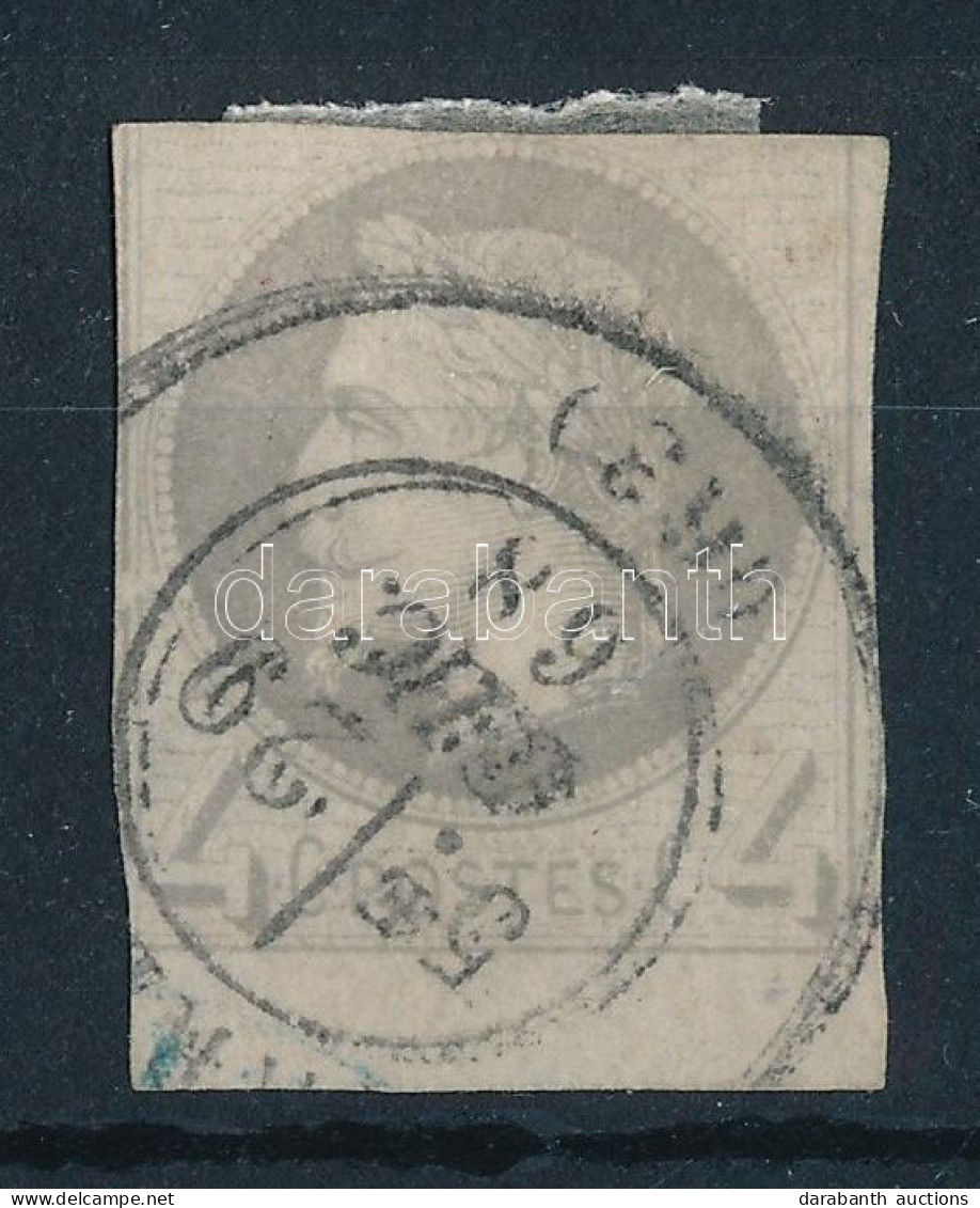 O Franciaország 1862 Mi 26 U Alsó ívszéllel (Mi EUR 160,-) - Other & Unclassified