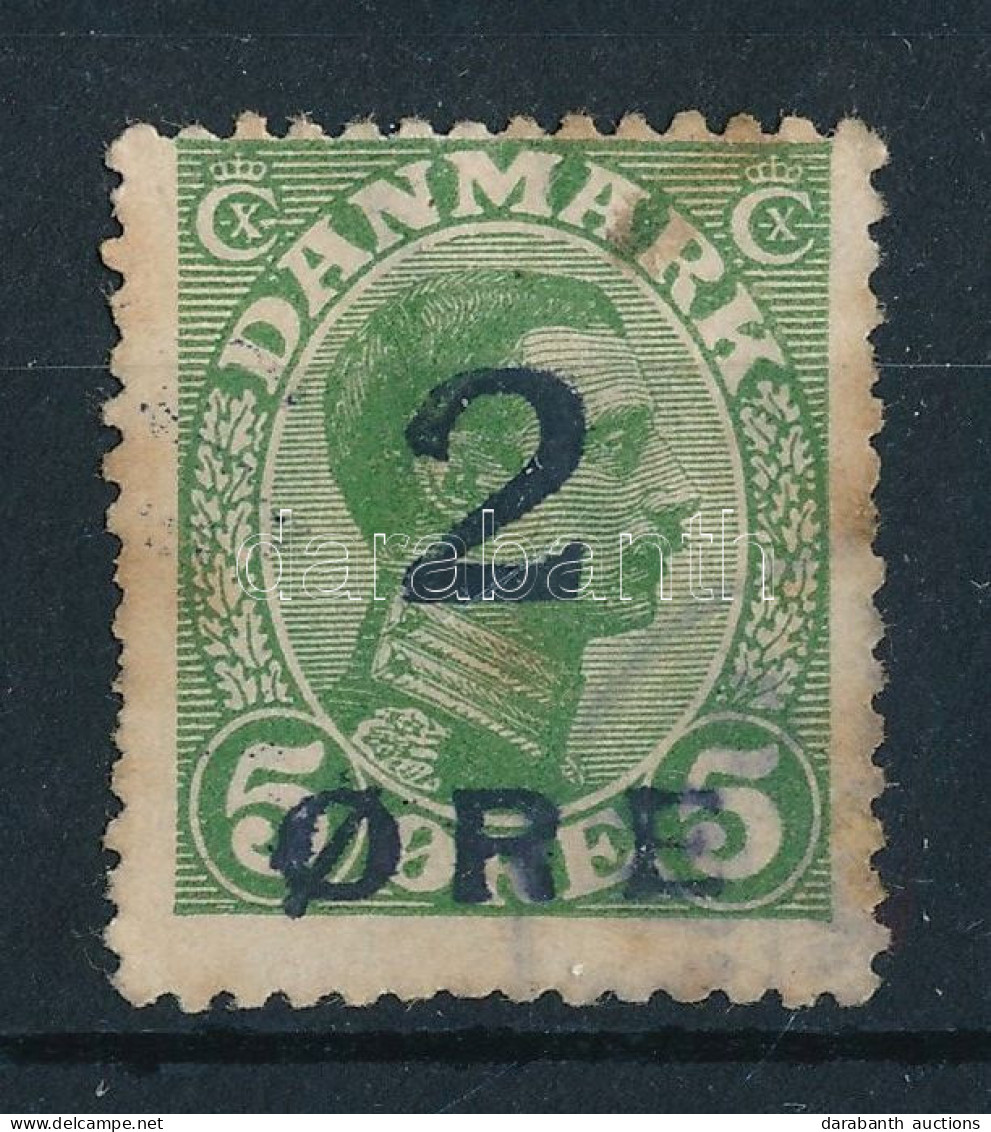 O Feröer-szigetek 1919 Mi 1 (Mi EUR 400,-) - Otros & Sin Clasificación