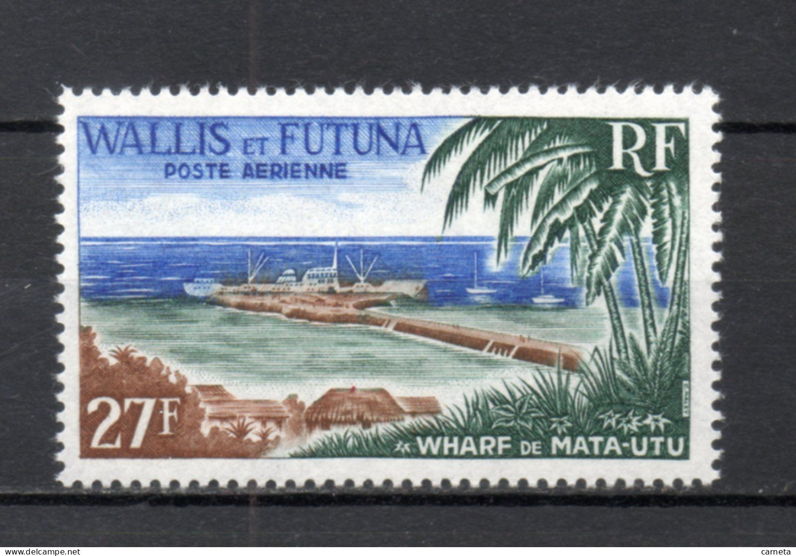 WALLIS ET FUTUNA PA  N° 23   NEUF SANS CHARNIERE COTE 5.50€    PAYSAGE - Unused Stamps