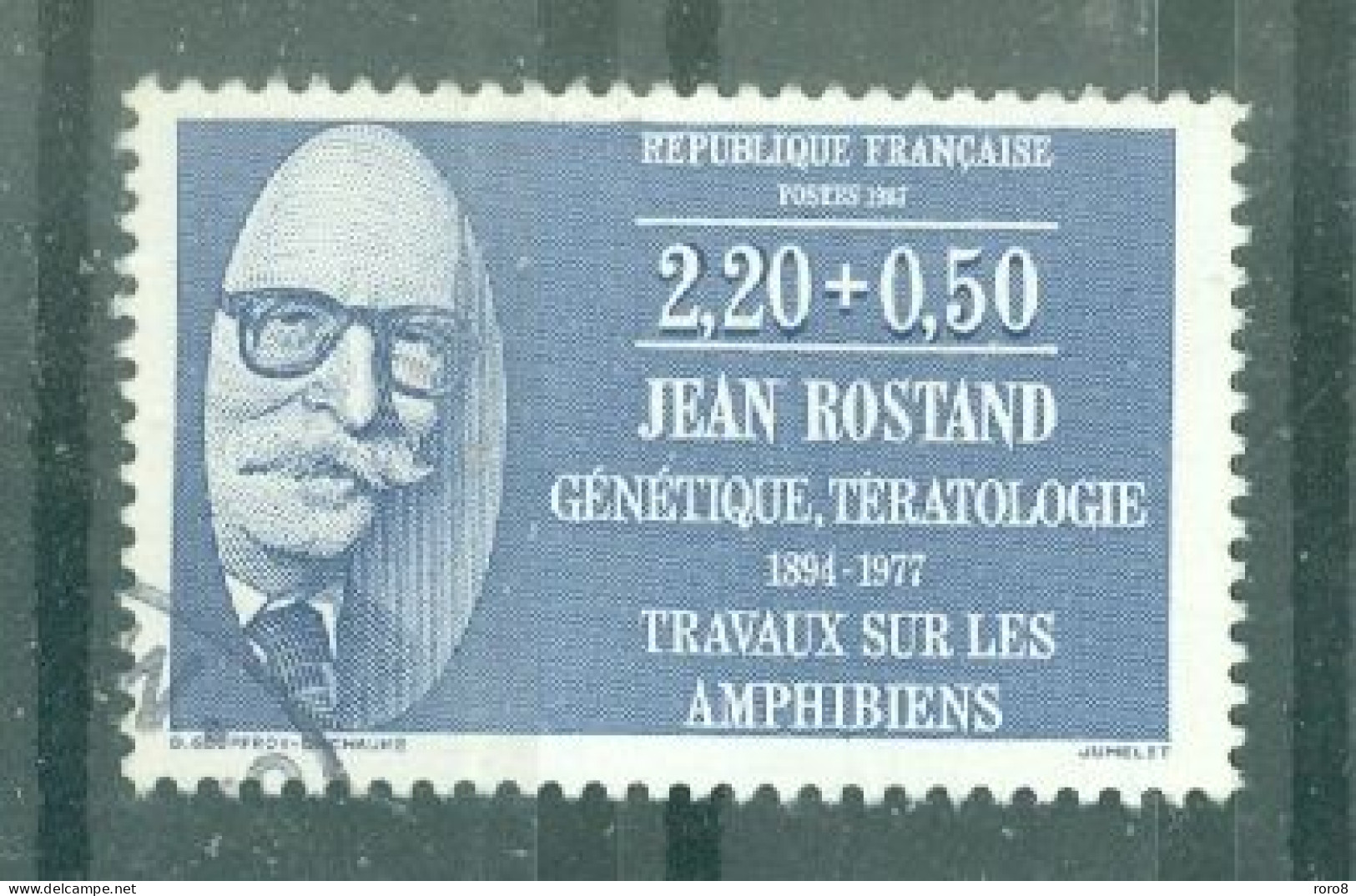 FRANCE - N°2458 Oblitéré - Personnages Célèbres Français Médecins Et Biologistes. - Used Stamps