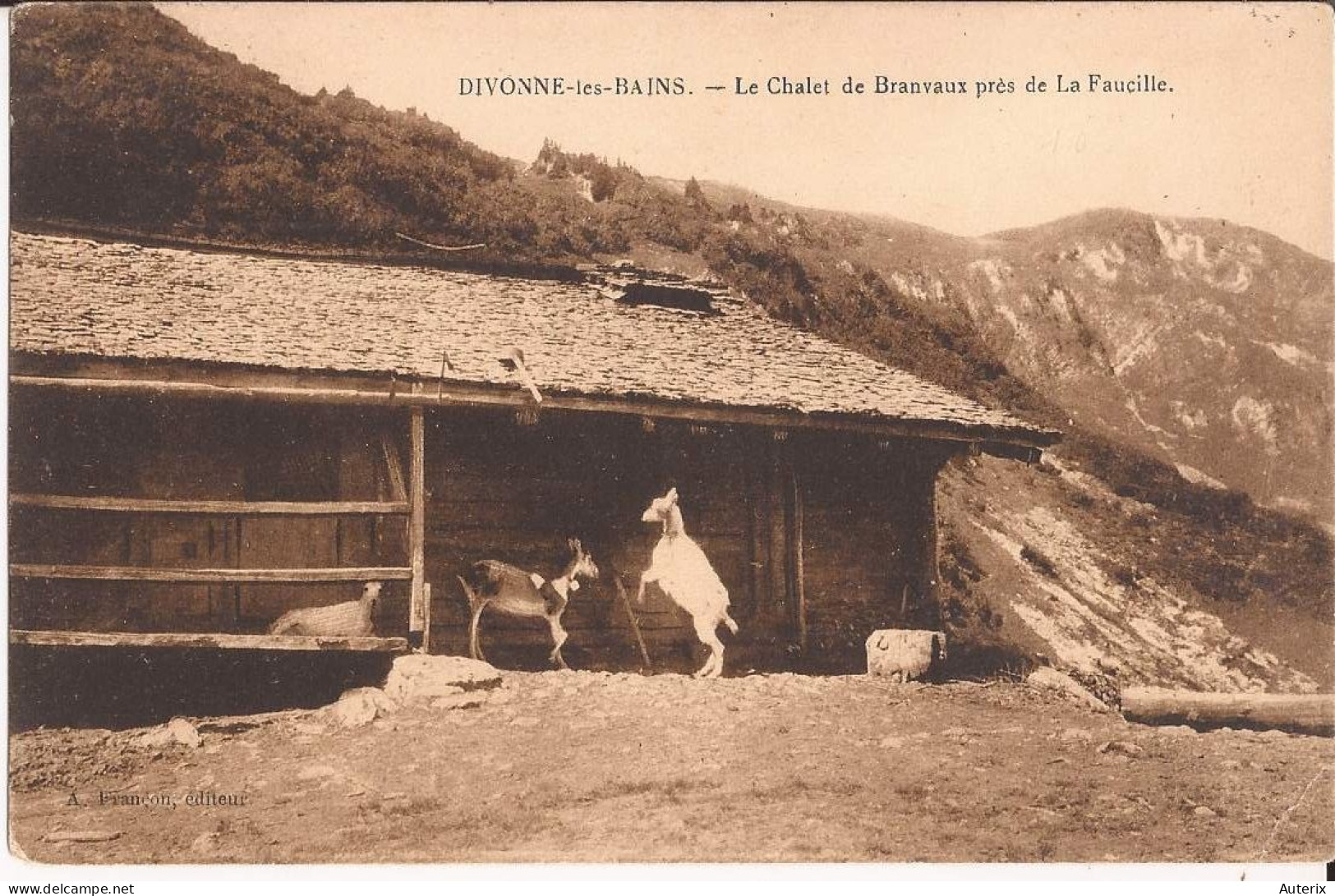 01 Divonne Les Bains Chalet Chevres Goat - Divonne Les Bains