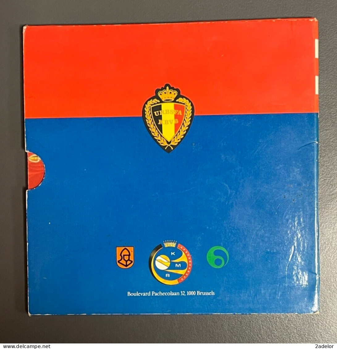 Beau coffret Belgique, Coupe du monde de Football 1994, 10 pièces + 1 médaille