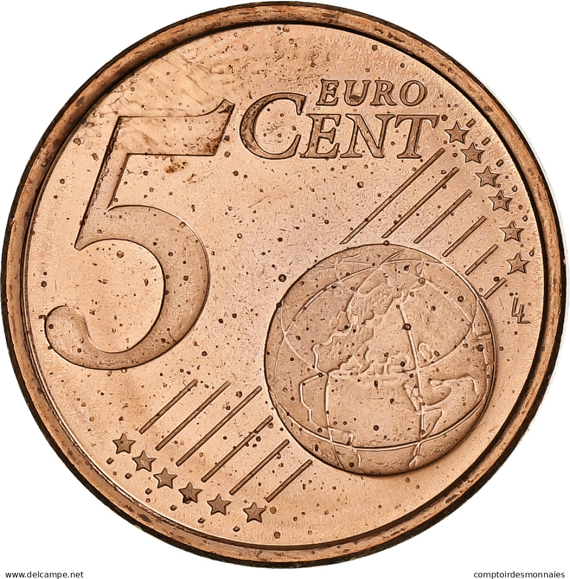 Finlande, 5 Euro Cent, 2001, Vantaa, SUP, Cuivre Plaqué Acier, KM:100 - Finland