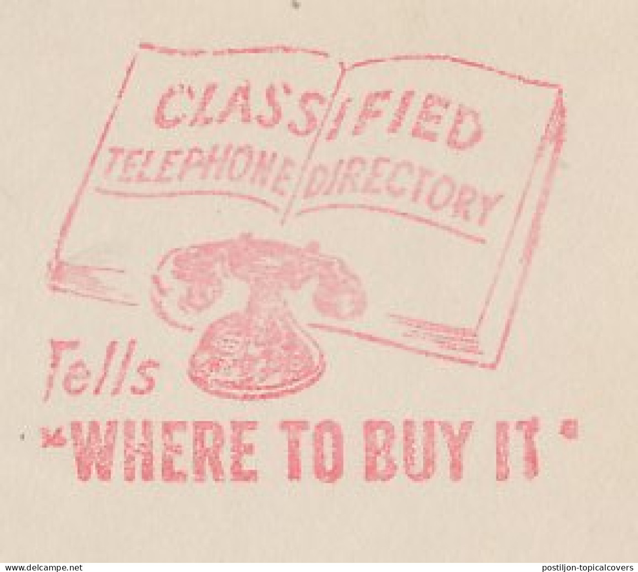 Meter Top Cut USA 1942 Telephone - Directory - Bell  - Télécom