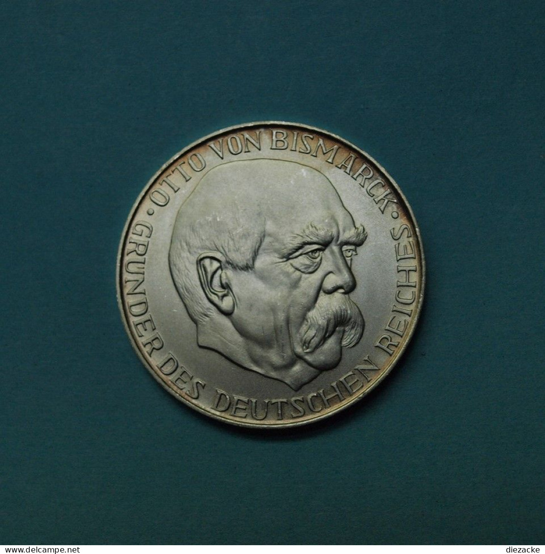 Medaille 1971 Otto Von Bismarck 100 Jahre Kaiser-Proklamation ST (M5175 - Non Classés