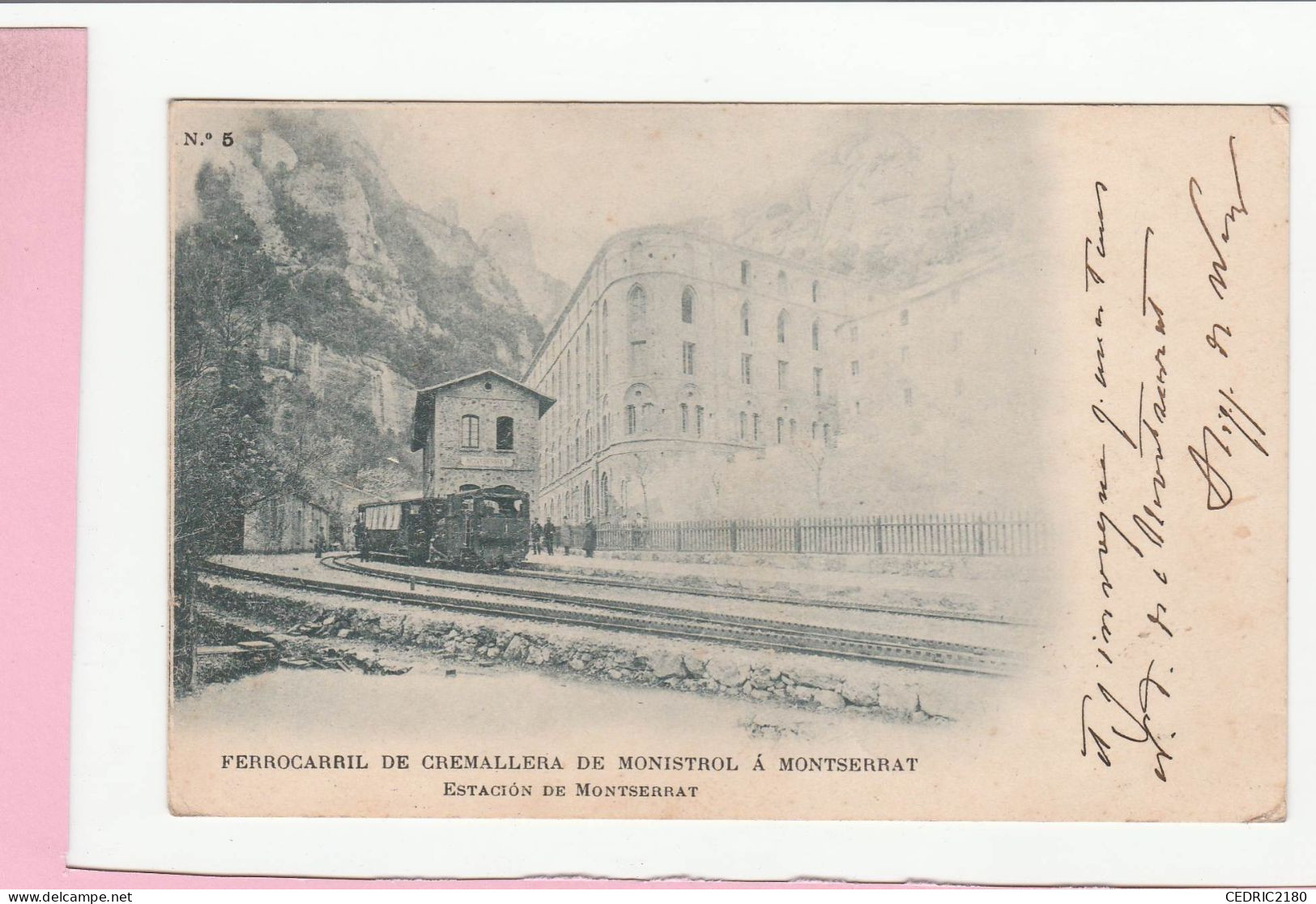 FERROCARRIL DE CREMALLERA DE MONISTROL A MONTSERRAT - Funiculaires