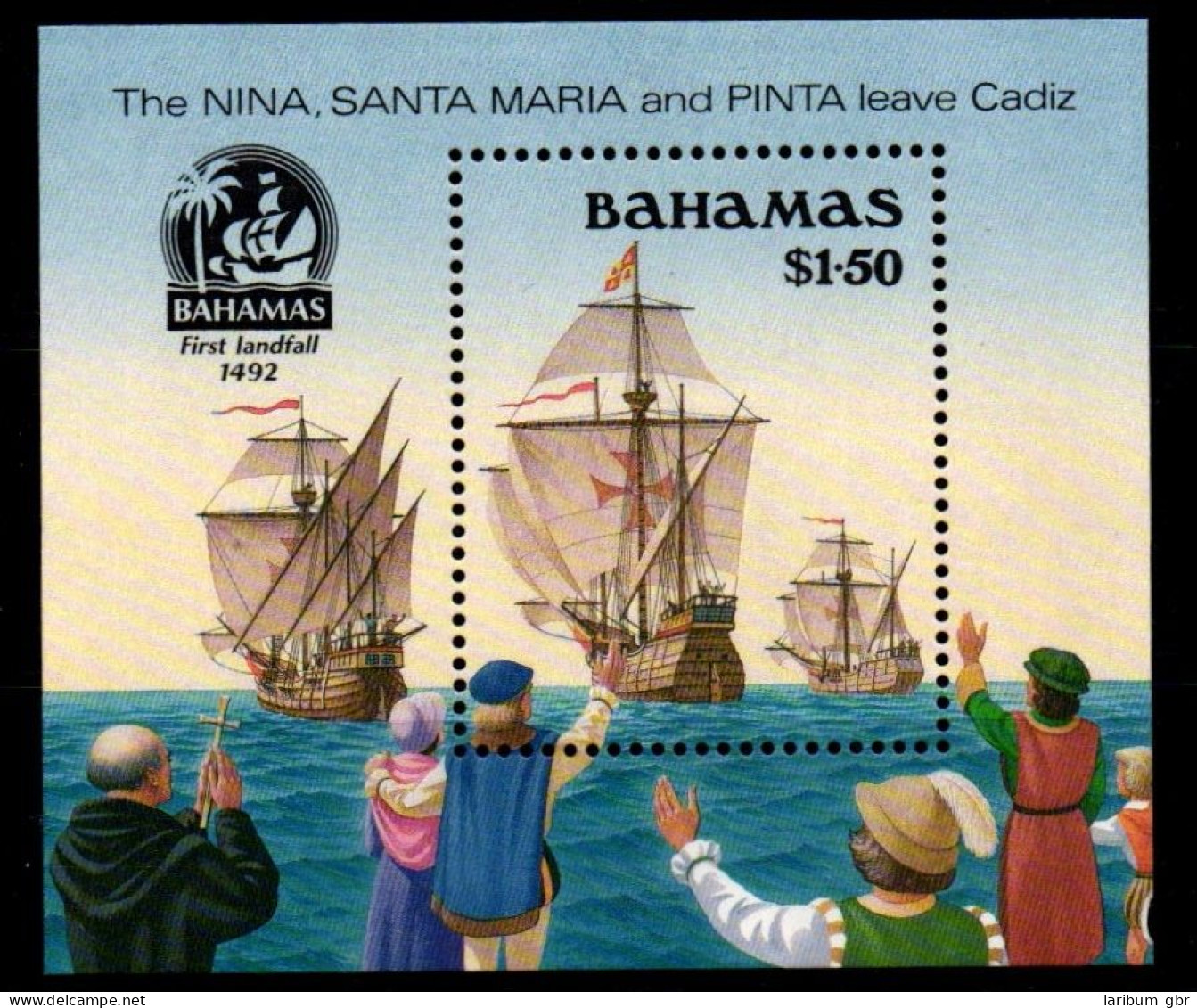 Bahamas Block 60 Postfrisch #FW501 - Bahama's (1973-...)