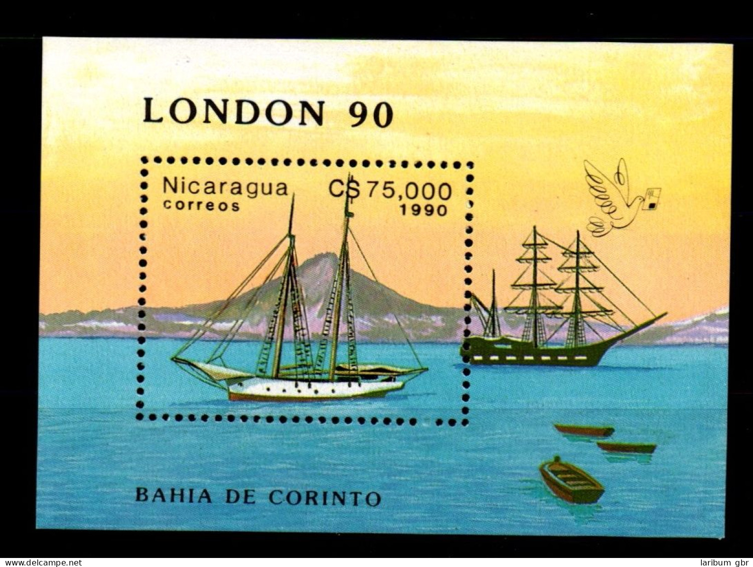 Nicaragua Block 189 Mit 2984 Postfrisch Schifffahrt #FU749 - Nicaragua