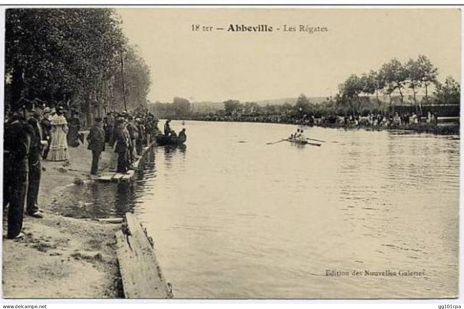 80 ABBEVILLE - Les Régates (belle Animation, Aviron) - Paiement Par MANGOPAY Uniquement - Abbeville