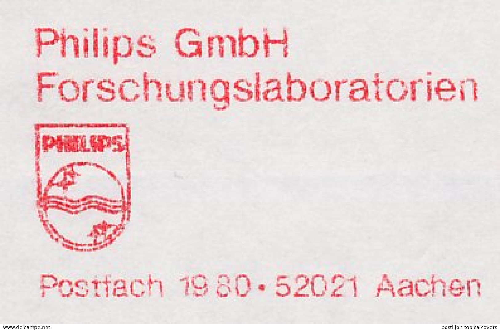 Meter Cut Germany 1994 Philips - Research Laboratory - Autres & Non Classés