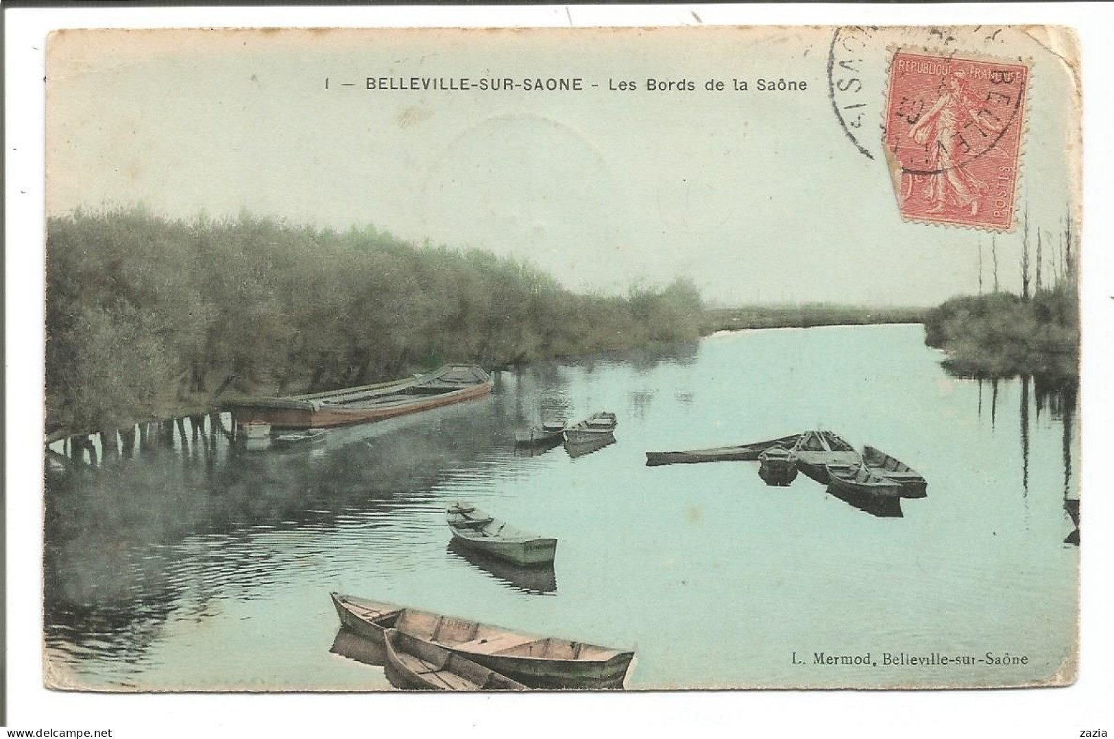 69.549 / BELLEVILLE SUR SAONE - Les Bords De La Saône - Belleville Sur Saone
