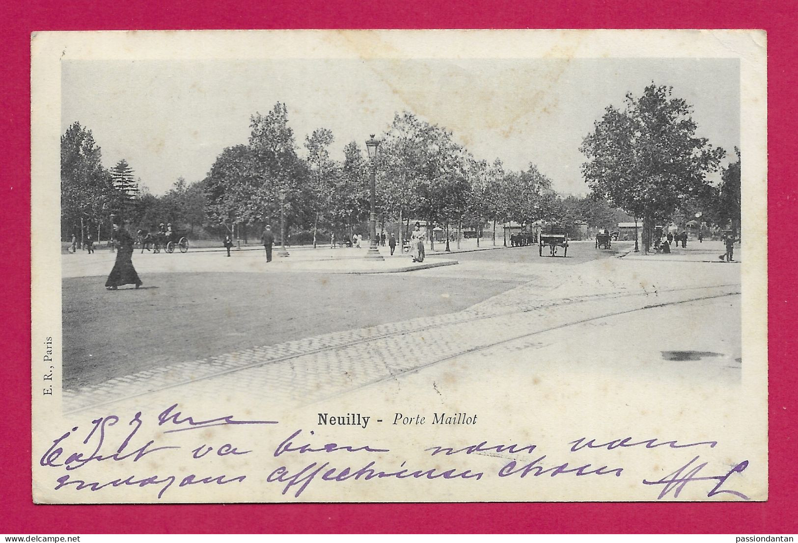 CPA Neuilly - Porte Maillot - Neuilly Sur Seine