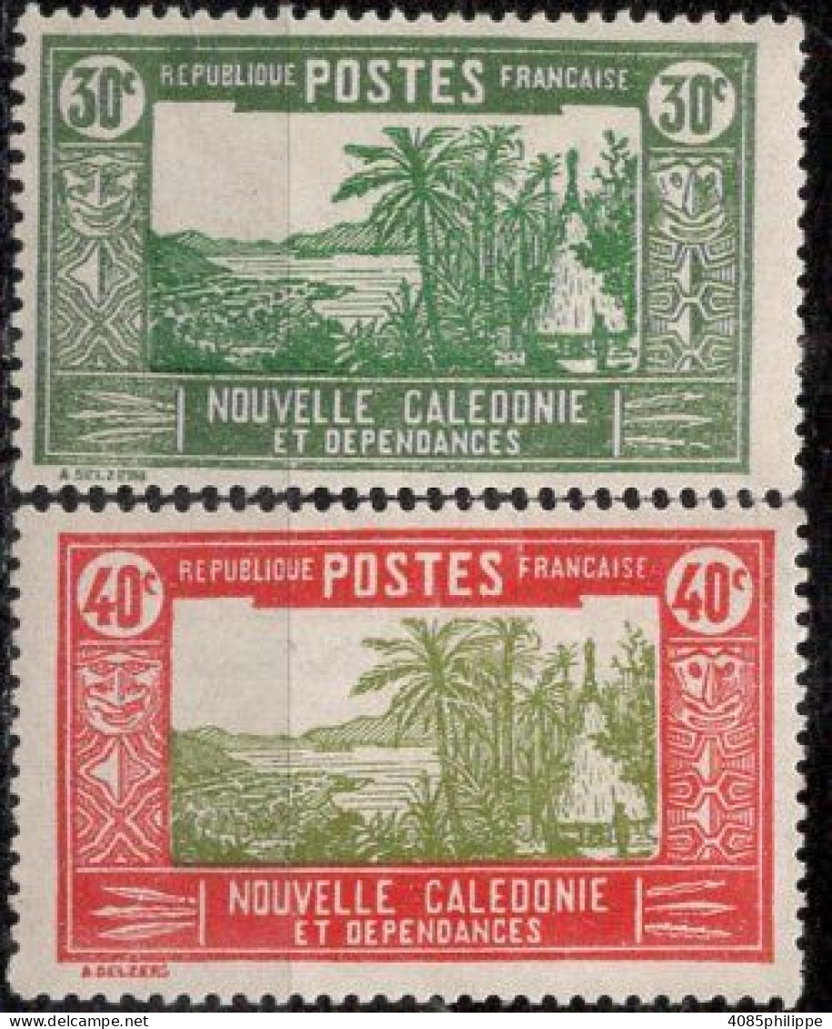 Nvelle CALEDONIE Timbres-Poste N°147** & 148** Neufs Sans Charnières TB Cote : 3€00 - Unused Stamps