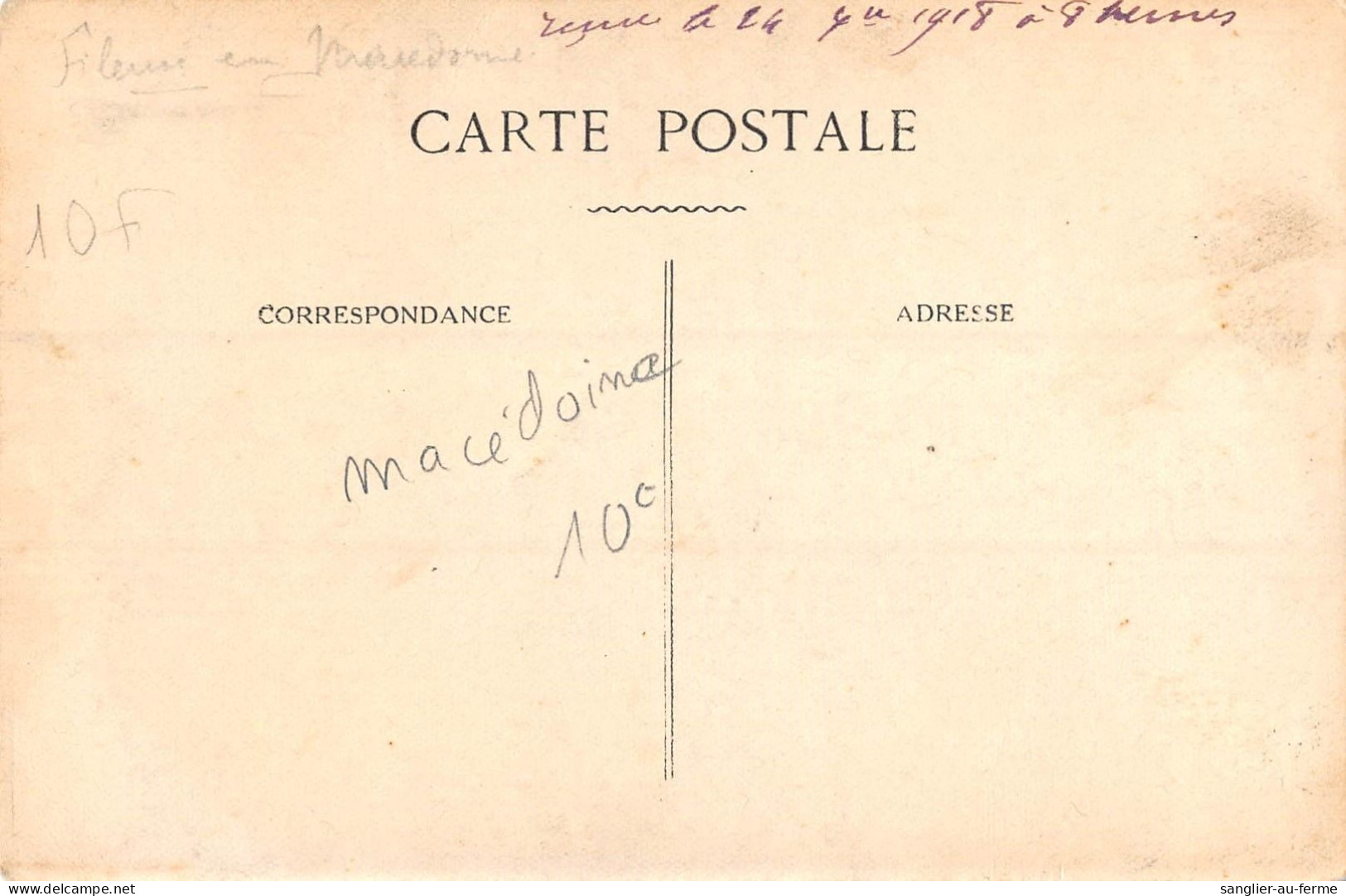 CPA MACEDOINE / CARTE PHOTO / FILEUSE EN MACEDOINE - Macédoine Du Nord