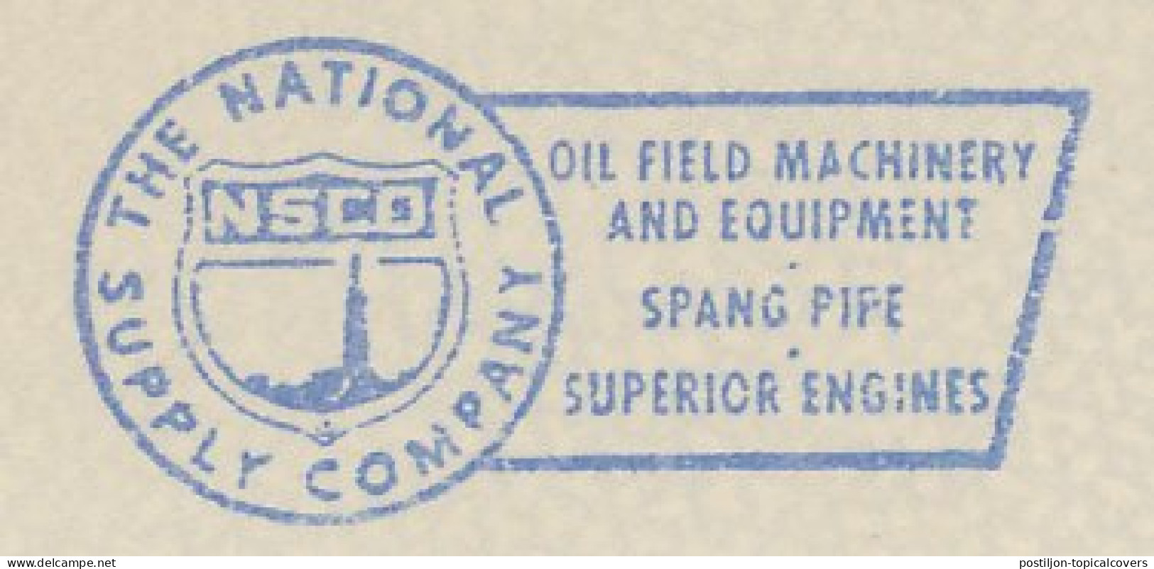 Meter Cut USA 1953 Oil Field Machinery - Autres & Non Classés