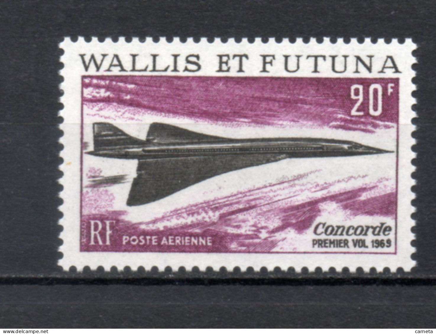 WALLIS ET FUTUNA PA  N° 32   NEUF SANS CHARNIERE COTE 20.00€    CONCORDE AVION - Unused Stamps