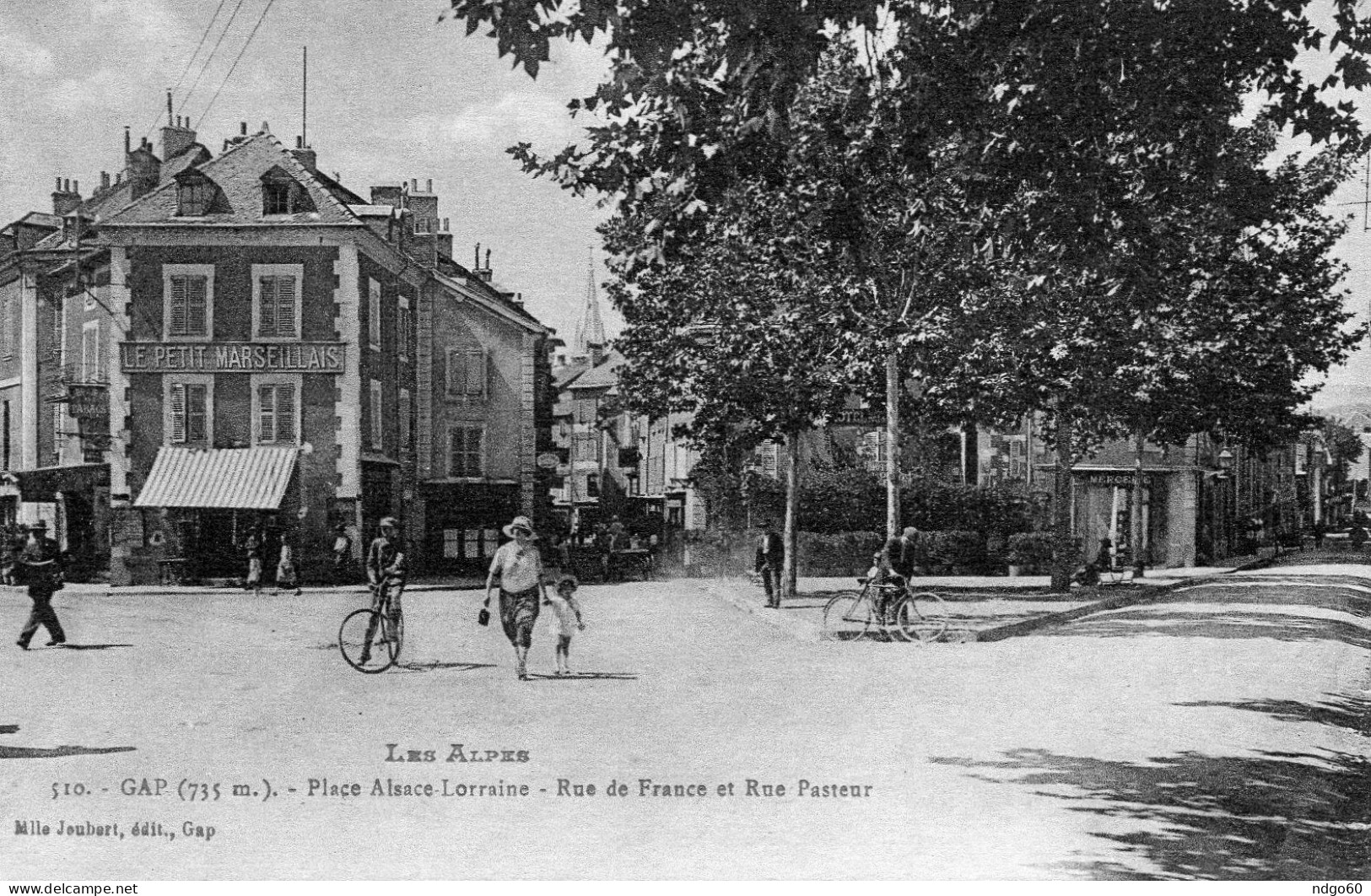 Gap - Place Alsace Lorraine - Rue De France Et Rue Pasteur - Gap