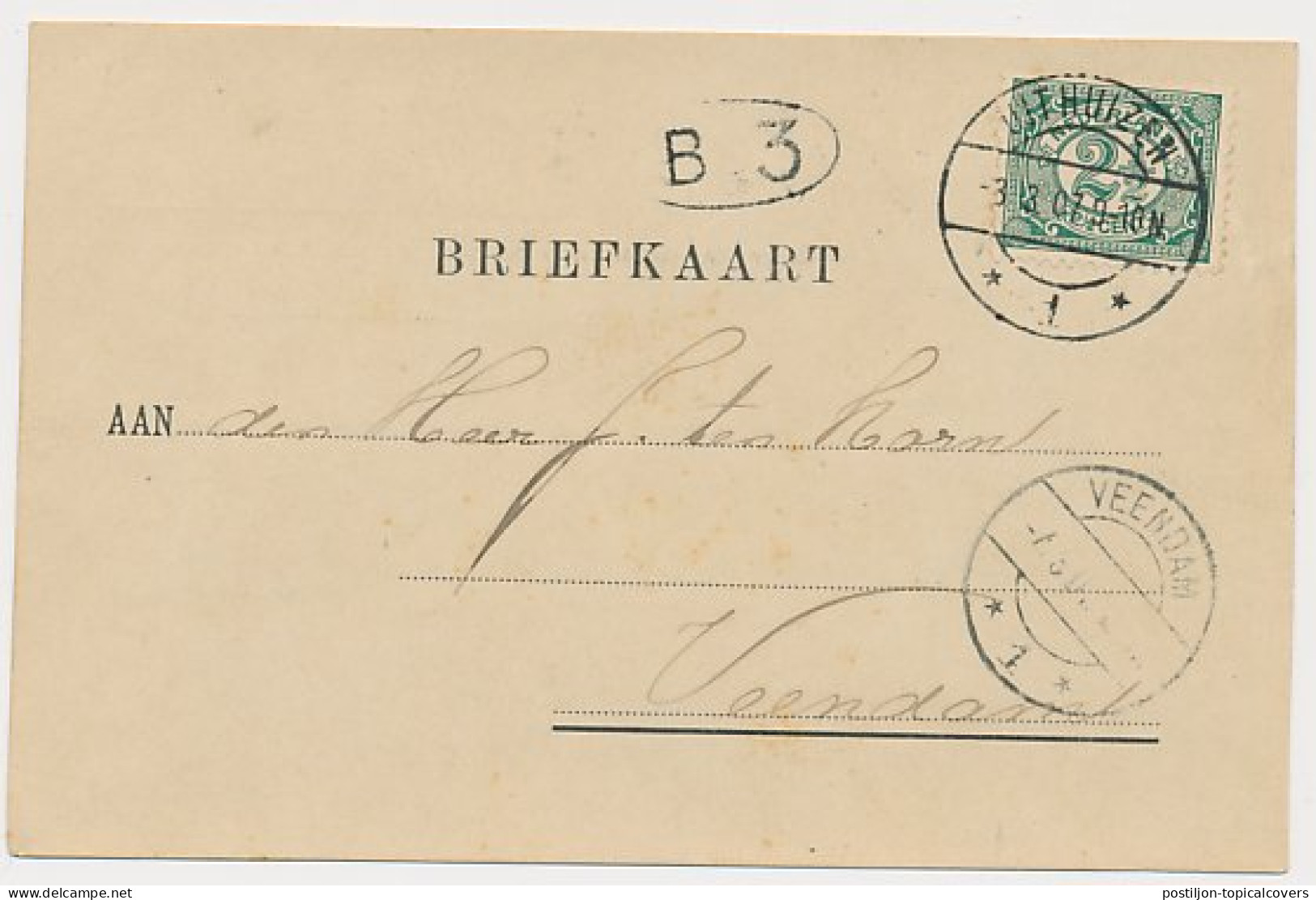 Firma Briefkaart Uithuizen 1907 - Machinerieen - Non Classés