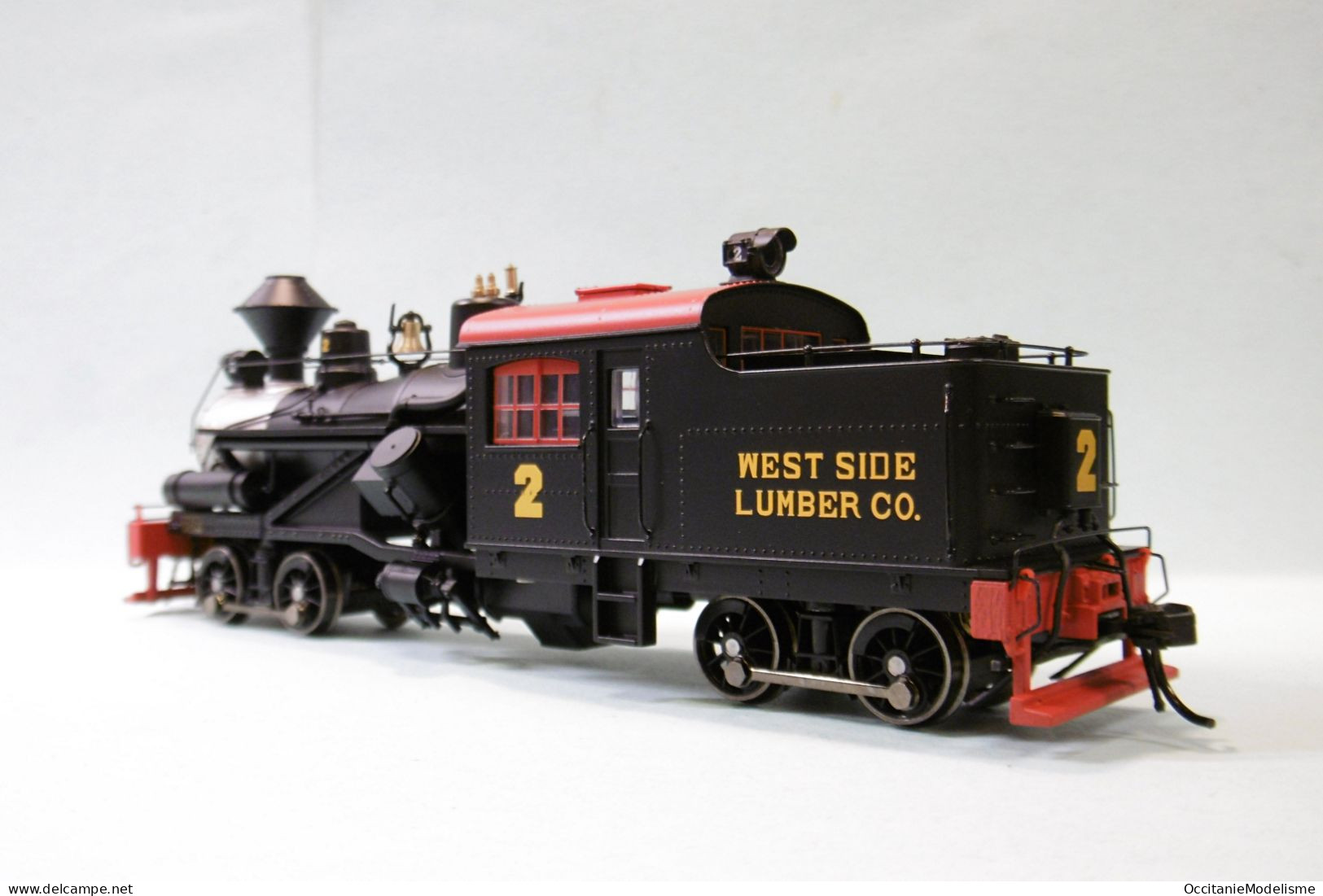 Rivarossi - Locomotive Vapeur HEISLER Westside Lumber Co Réf. HR2880 Neuf HO 1/87 - Loks